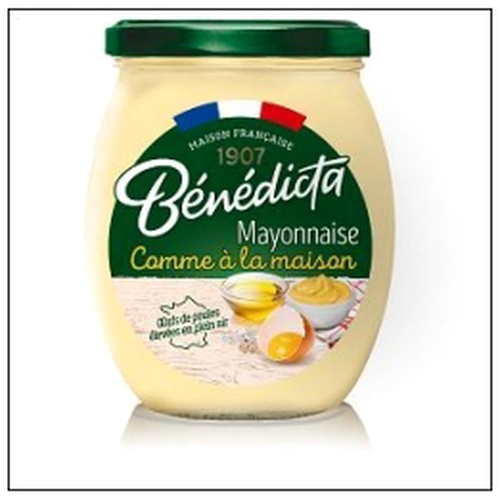 CAT-02038 MAYONNAISE COMME A LA MAI -SON NOUV.255G BENEDICTA - Image 1