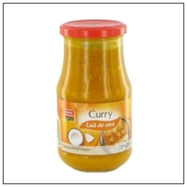 SAUCE CURRY LEGUMES BOC. 420G BELLE FRANCE