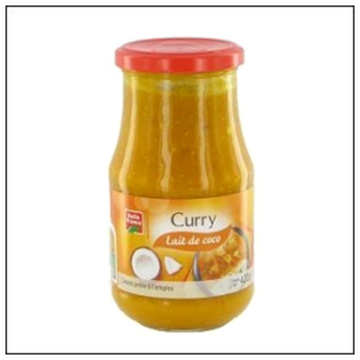 CAT-02051 SAUCE CURRY LEGUMES BOC. 420G BELLE FRANCE - Image 1