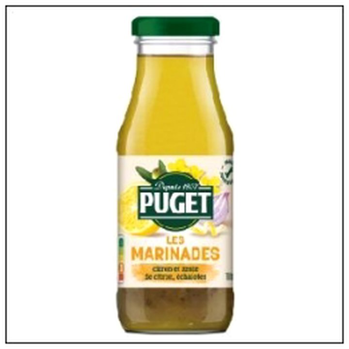 CAT-02052 MARINADE CITRON ZEST CITR ON ECHALOTES 180G PUGET - Image 1