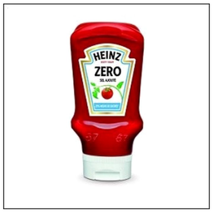 CAT-02083 KETCHUP ZERO SEL AJOUTE -70% SUCRE 425G HEINZ - Image 1