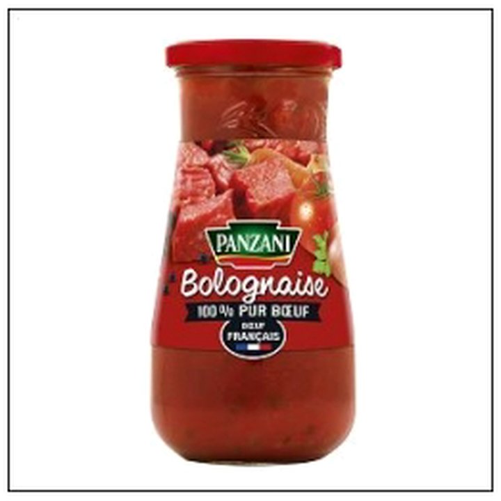 CAT-02099 SAUCE BOLOGNAISE 100% PUR BOEUF 400G PANZANI - Image 1