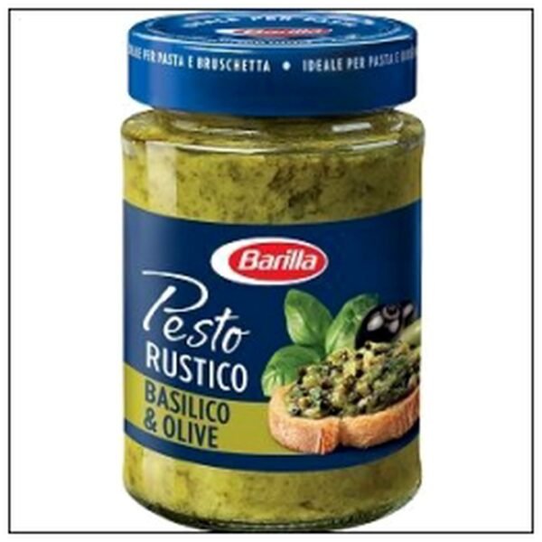PESTO RUSTICO BASILIC/OLI V.200G BARILLA