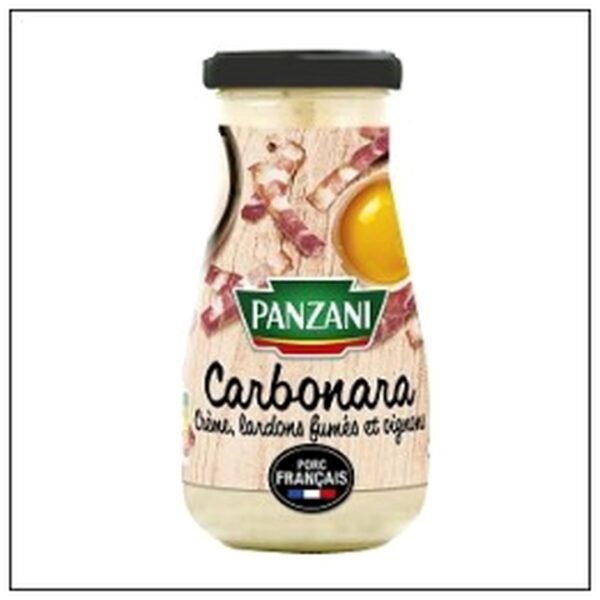 SAUCE CARBONARA 370G PANZ ANI