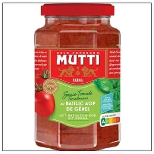 SAUCE TOMATE AU BASILIC 400G MUTTI