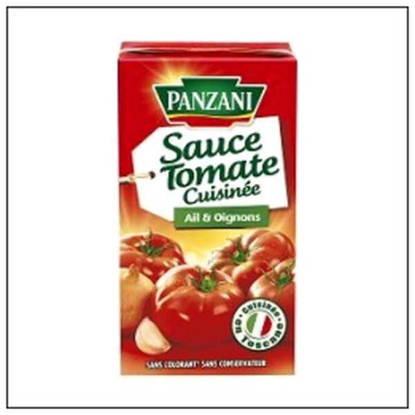 BRICK 500ML SAUCE TOMATE AIL/OIGNON PANZANI