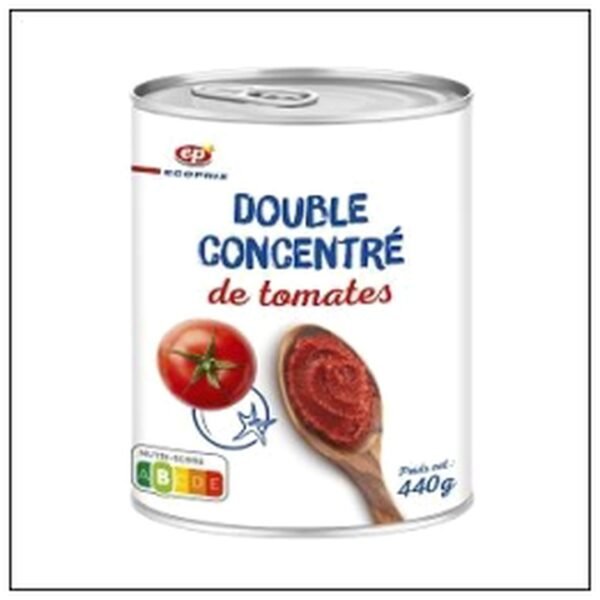 DOUBLE CONCENTRE DE TOMAT E 440G ECOPRIX