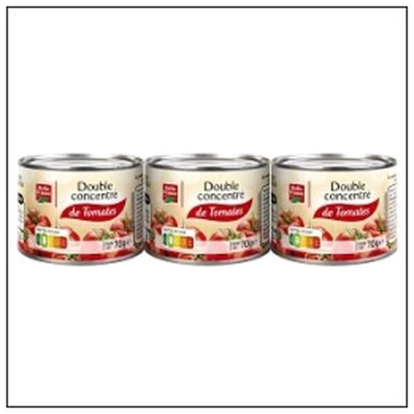 DOUBLE CONCENTRE DE TOMAT E 3X70G BELLE FRANCE