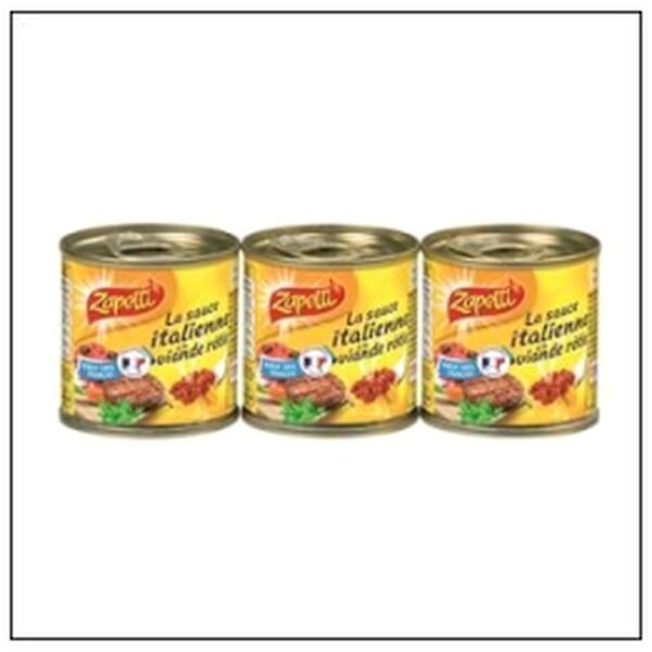 LOT.3 1/8 SAUCE TOMATE DE "PROVENCE"95G ZAPETTI