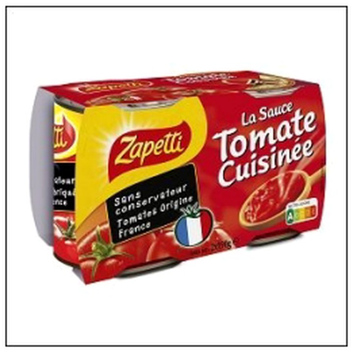 CAT-02129 L.2X190G SAUCE TOMATE ZAP ETTI - Image 1