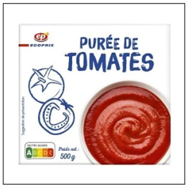 BRICK PUREE TOMATE 500G ECOPRIX