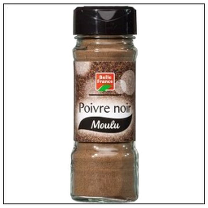 CAT-02188 FLACON POIVRE NOIR MOULU 50G BELLE FRANCE - Image 1