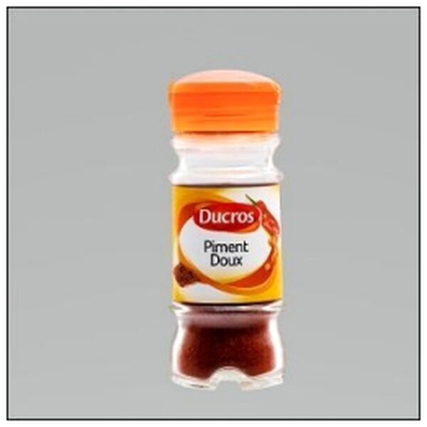 FLACON PIMENT DOUX MOULU 40G DUCROS