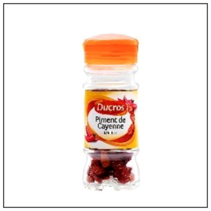 CAT-02234 FLACON PIMENT CAYENNE 11G ENTIER DUCROS - Image 1