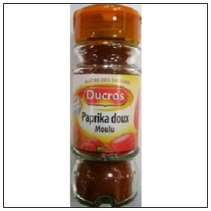 CAT-02236 FLACON PAPRIKA DOUX MOULU 40G DUCROS - Image 1