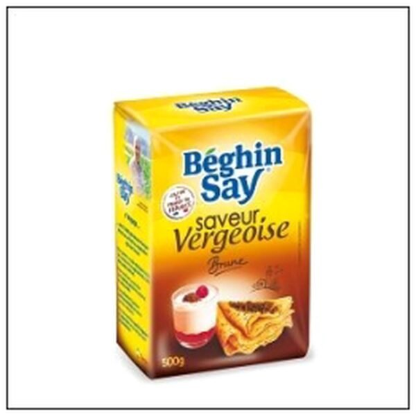 PAQU.VERGEOISE BRUNE 500G BEGHIN SAY