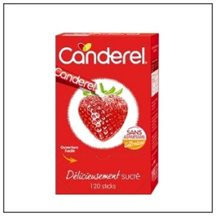 CAT-02356 BOITE X120 STICKS POUDRE CANDEREL SUCRALOSE - Image 1