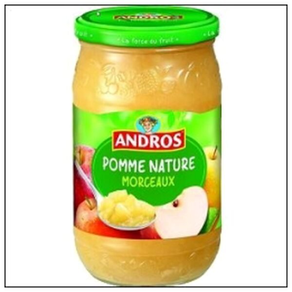 BOC.COMPOTE DE POMMES EN MORCEAUX 740G ANDROS