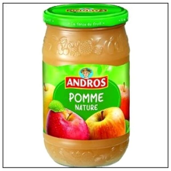 BCX.COMPOTE POMMES NATURE 750G ANDROS