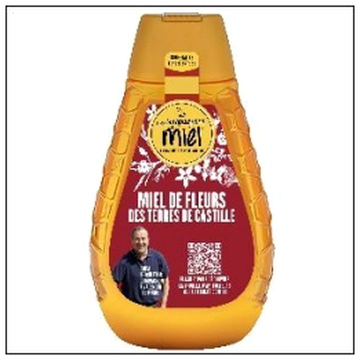 CAT-02416 SQUEEZER MIEL DE FLEURS TERRE CASTILLE 500G - Image 1