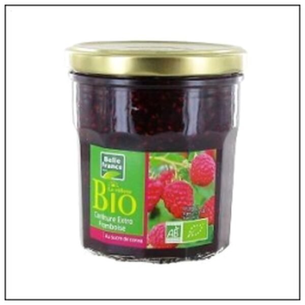 CONFITURE EXTRA FRAMBOISE BIO 370G BELLE FRANCE