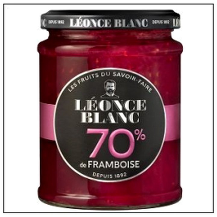 CAT-02459 CONFITURE 70% FRAMBOISE 3 20G LEONCE BLANC - Image 1