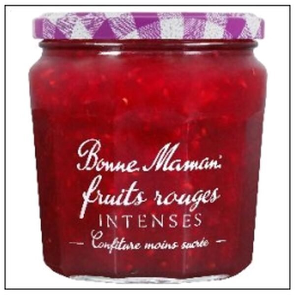 CONFITURE INTENSE FRUITS ROUGES BONNE MAMAN