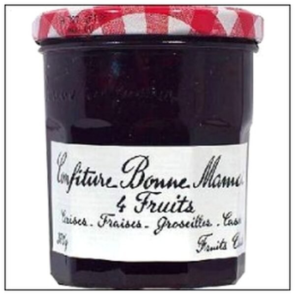 CONFITURE QUATRE FRUITS 370G BONNE MAMAN