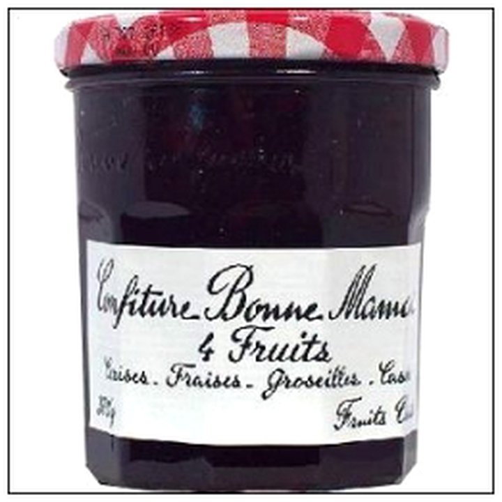 CAT-02476 CONFITURE QUATRE FRUITS 370G BONNE MAMAN - Image 1