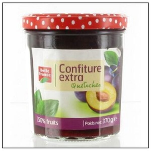 CONFITURE EXTRA QUETSCHES 370G BELLE FRANCE