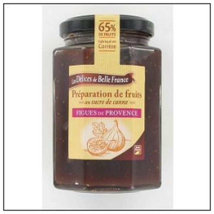 CAT-02482 CONFITURE FIGUES PROVENCE 315G DELICES BELLE FRANCE - Image 1