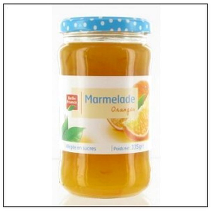 CAT-02493 CONFITURE D'ORANG ALLEGEE EN SUCRE 335G BEL.FRANCE - Image 1