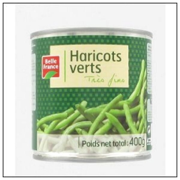1/2 HARICOTS VERTS TRES FINS BELLE FRANCE
