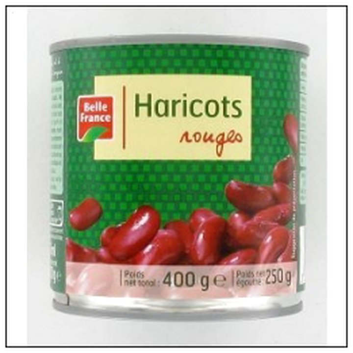 CAT-02631 1/2 HARICOTS ROUGES BELLE FRANCE OUVERTURE FACILE - Image 1
