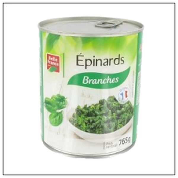 4/4 EPINARDS EN BRANCHES BELLE FRANCE