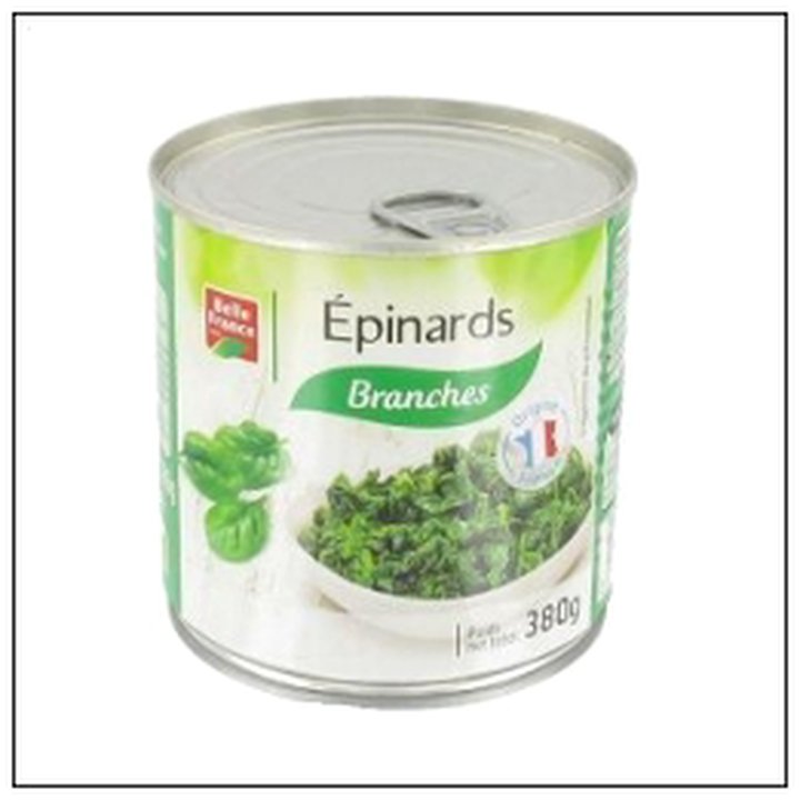 CAT-02652 1/2 EPINARDS EN BRANCHES BELLE FRANCE - Image 1