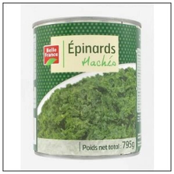 4/4 EPINARDS HACHES BELLE FRANCE