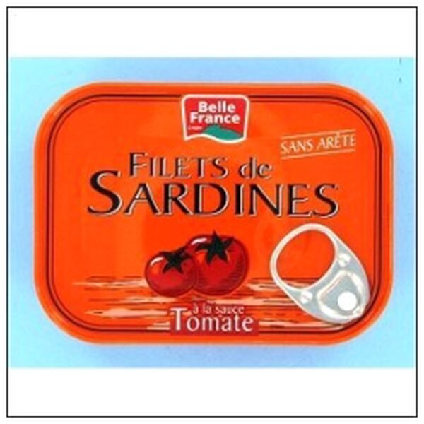 1/7 FILET SARDINE SAUCE TOMATE O.F.BELLE FRANCE