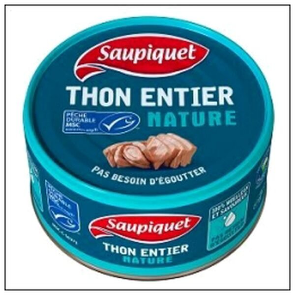 THON ENTIER NATURE MSC 140G SAUPIQUET