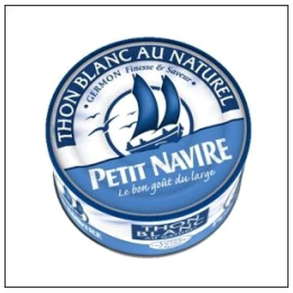 1/6 THON BLANC NATUREL 93G PETIT NAVIRE