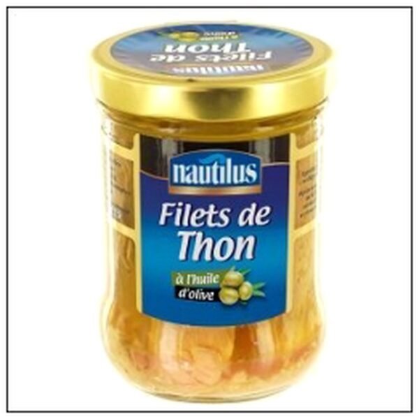 BX FILET THON HUILE OLIVE 135G NAUTILUS