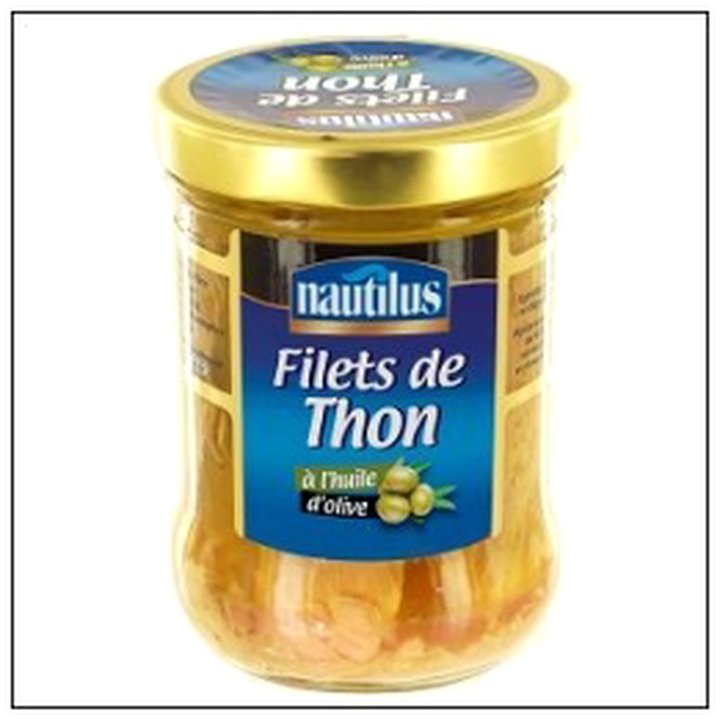 CAT-02731 BX FILET THON HUILE OLIVE 135G NAUTILUS - Image 1