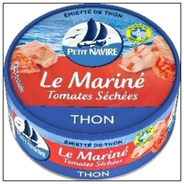 EMIETTE THON MARINE TOMAT E SECHEES 110G P.NAVIRE