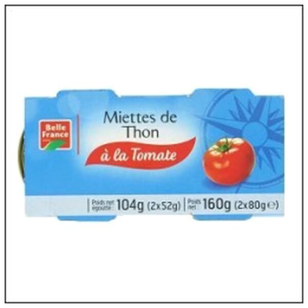 L.2 1/10 MIETTES DE THON TOMATE BELLE FRANCE