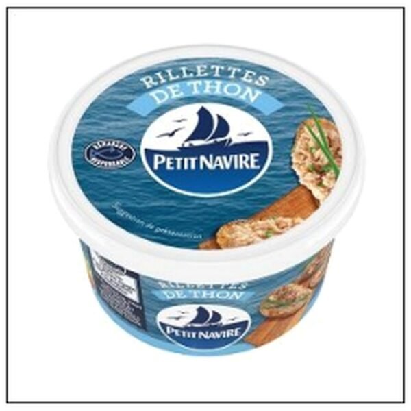 1/6 RILLETTE DE THON 125G RESPONSABLE PETIT NAVIRE
