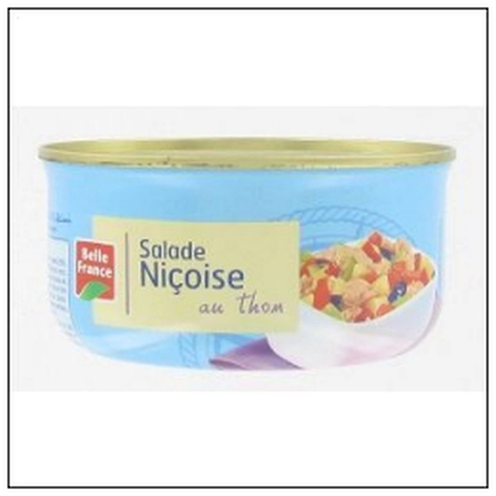 CAT-02752 SALADE NICOISE AU THON 280G BELLE FRANCE - Image 1