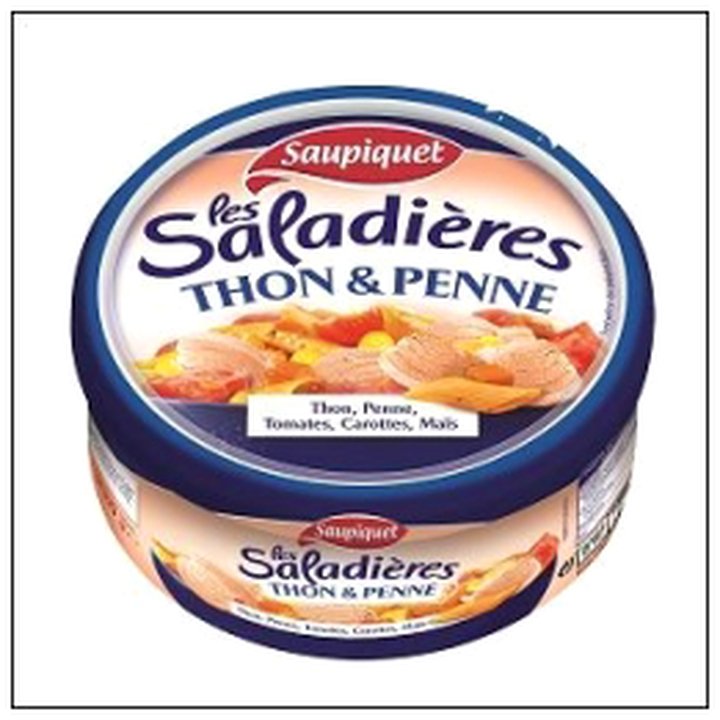 CAT-02755 SALADIERE PENNE THON 220G SAUPIQUET - Image 1