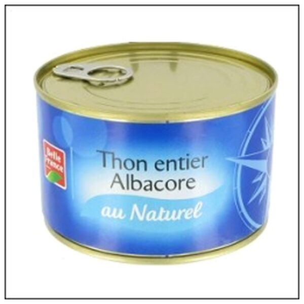 1/2 THON ENTIER ALBACORE NATURE O.F.BELLE FRANCE
