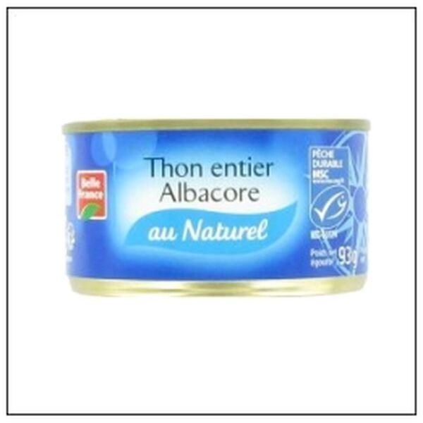 1/6 THON ENTIER ALBACORE NATURE MSC BELLE FRANCE