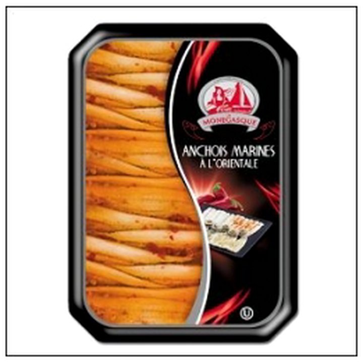 CAT-02789 ANCHOIS MARINES ORIENTALE BQ 150G LA MONEGASQUE - Image 1
